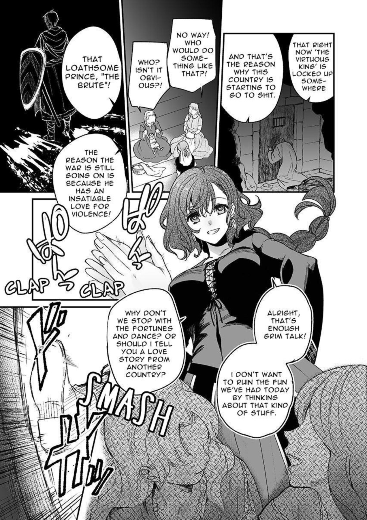 Hentai Manga Comic-The Condemned Wise Woman and The Loathsome Prince Who Adores Her・First Part-Read-4